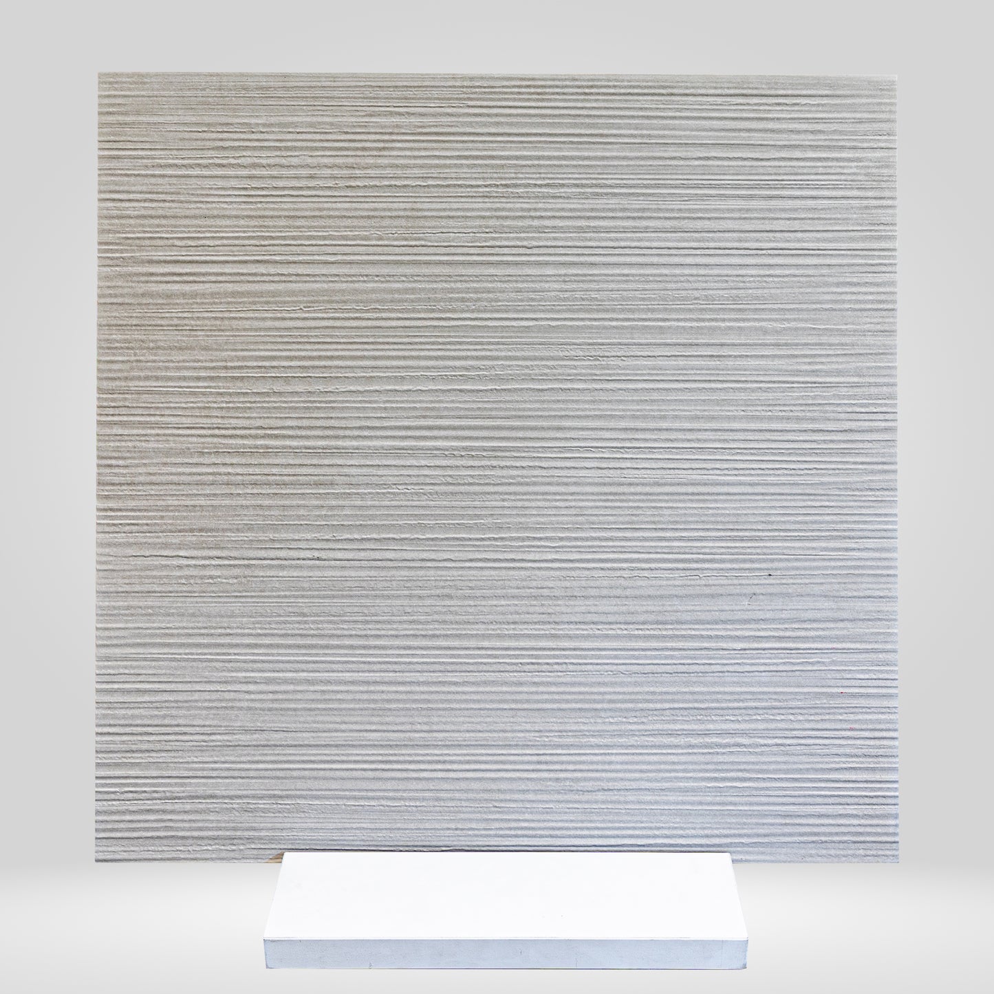 Spatolato Grip Grigio Chiaro - 90x90 - Gres Porcellanato Antiscivolo da Esterno