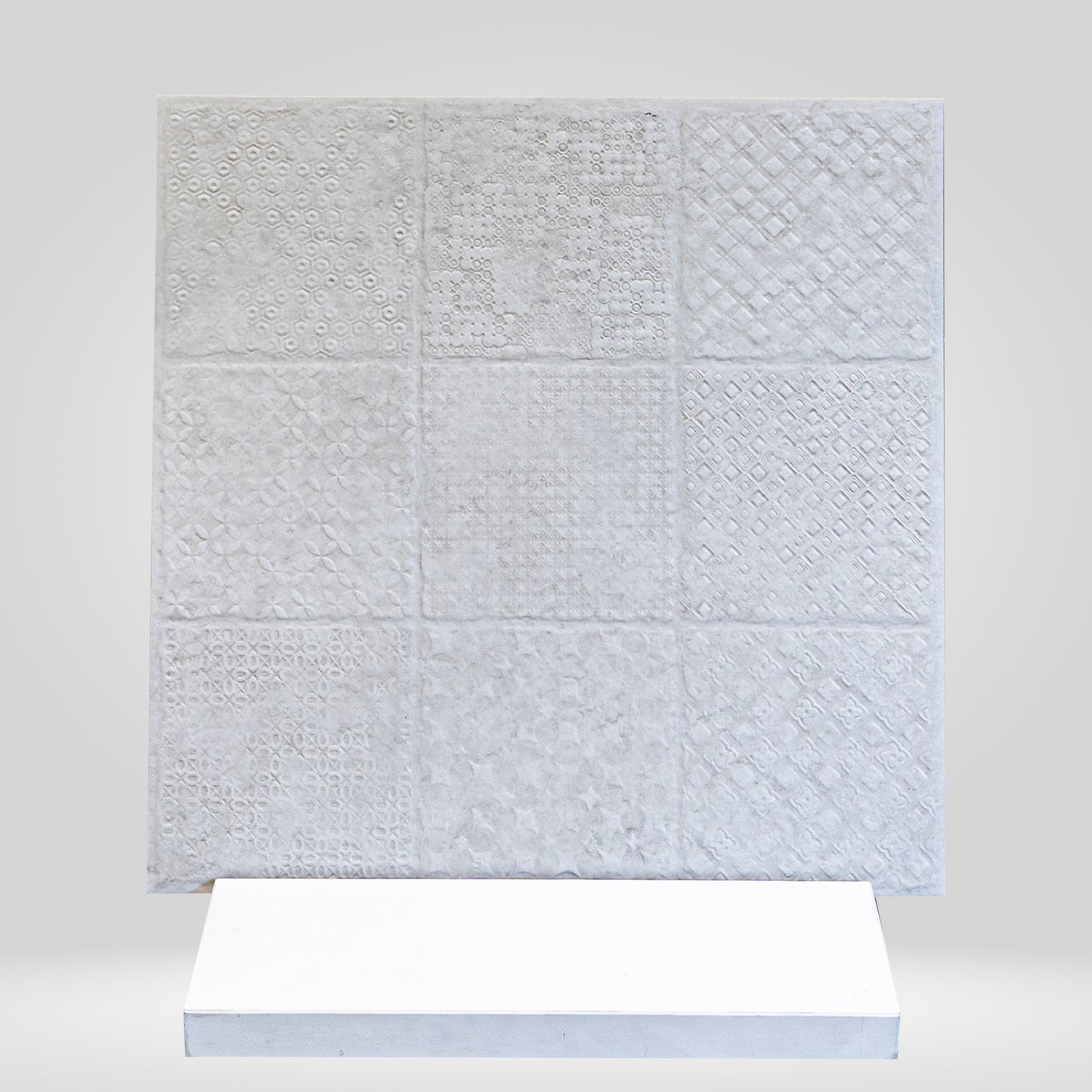 Cementina Bianca Grip - 60x60 - Gres Porcellanato Antiscivolo da Esterno