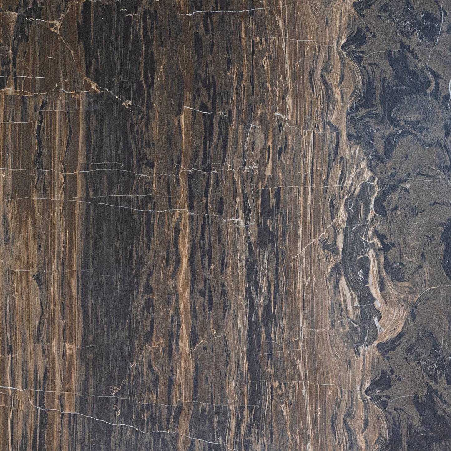Legno Scuro - 75x75 - Gres Porcellanato da Interno